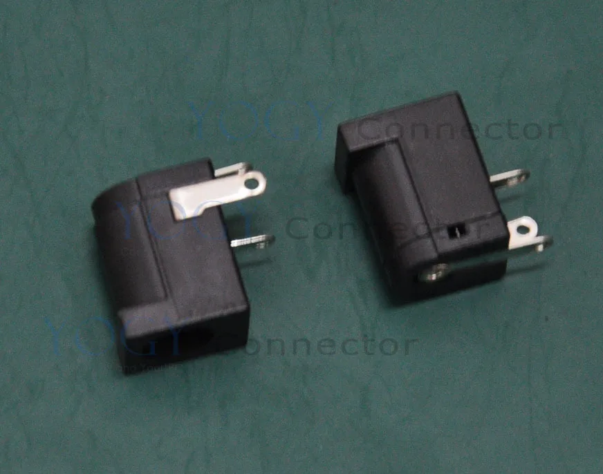 

20pcs 3pin DIP Power DC Jack Connector Socket, Hole dia 6mm Pin 2mm Size 13.8x10.8x8.8mm, fit for mp4, tablet, pad
