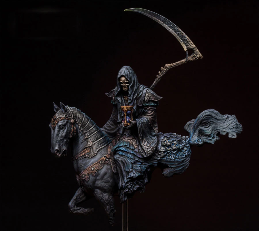 

Unpainted Kit 1/20 90MM Handheld lamp Of the souls resin Resin Figure miniature garage kit