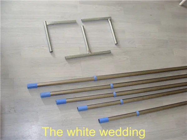 4pcs 3mx9m Wide Wedding Backdrop Pipe Drape Wedding Decoration