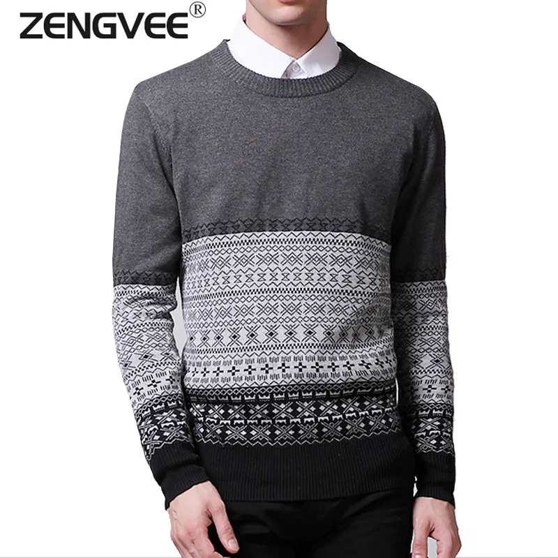 Sweater Men Clothing Mens Sweaters Knit Wool Cashmere