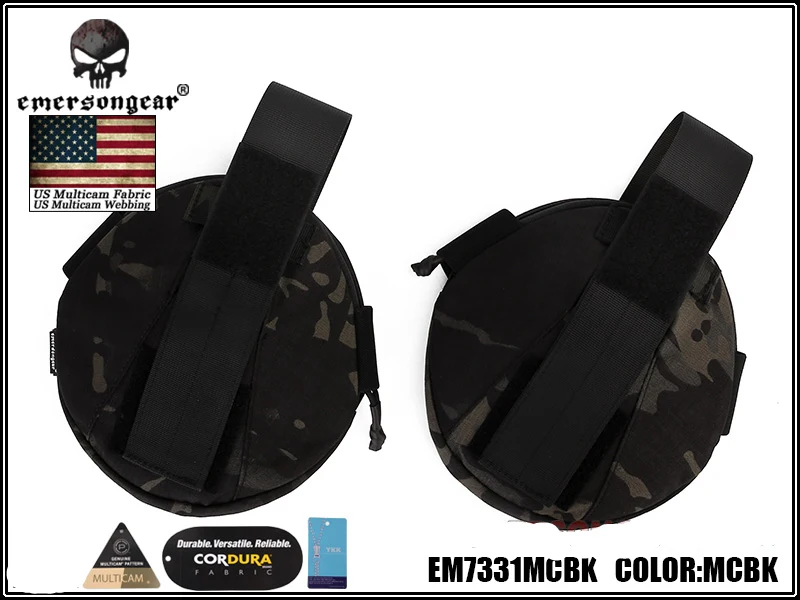 Emersongear 1 пара тактический жилет наплечная броня AVS CPC жилет Защита плеча MC, MCBK, RG, WG, CB - Цвет: MCBK