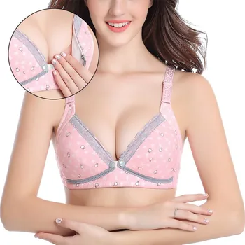 

New Breastfeeding cotton Maternity Nursing Bra sleep bras for nursing pregnant women underwear 1pcs