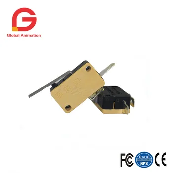 

20 Pcs SILVER / BRASS ALLOY CONTACTS Micro Switch Snap Action Switch 2 Feet With Chip For Arcade Joysticks