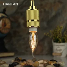 C35 винтажная лампочка эдисона E14 220 В 40 Вт, круглая Ретро старинная лампочка, винтажная лампа, клетка белки, нить для рождества, для кухни