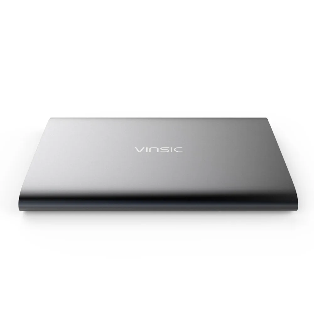 Vinsic 20000 mAh power Bank Dual usb type C 5 V 3A светодиодный дисплей Внешняя батарея зарядное
