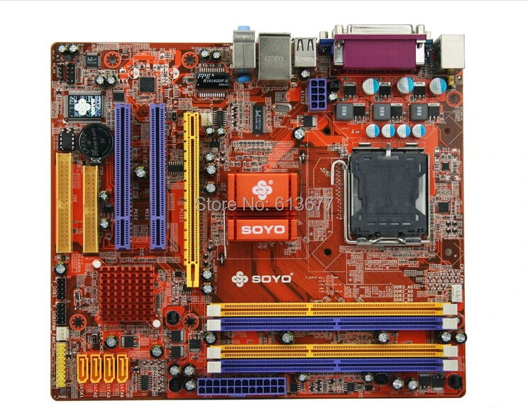 

Free shipping 100% original motherboard for soyo SY-I5G41-L motherboard LGA 775  DDR2 DDR3 G41 Desktop Boards