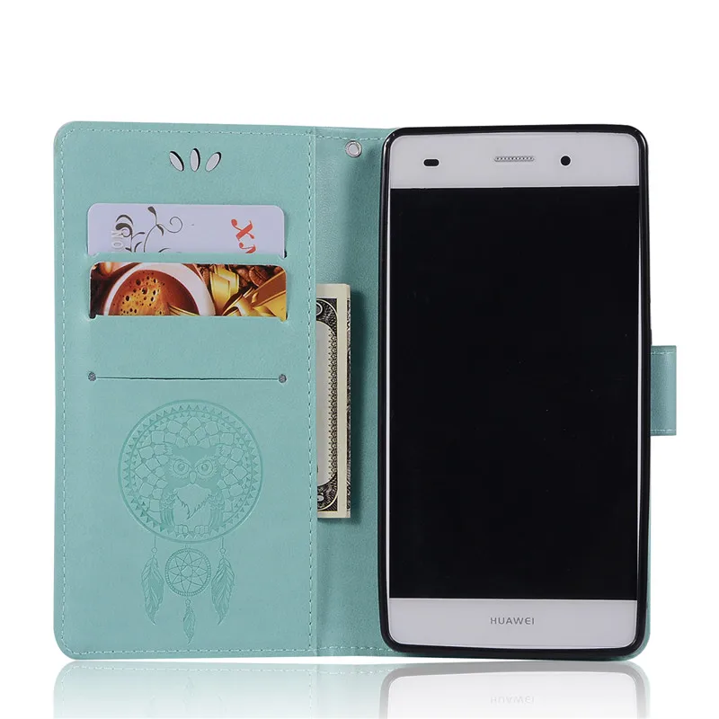 Чехол для Huawei P8 Lite откидной силиконовая задняя крышка чехол 2015/ Mini кожаный
