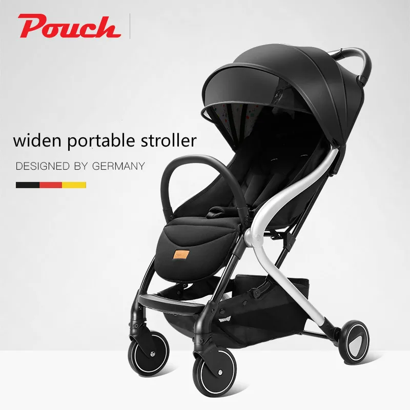 Buy  Pouch baby stroller Widen Portable stroller Newborn Stroller folds easily and conveniently 0-3years 