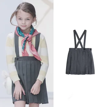 

Girls'wear Spring and summer new school season elegant lady low-key luxury gray