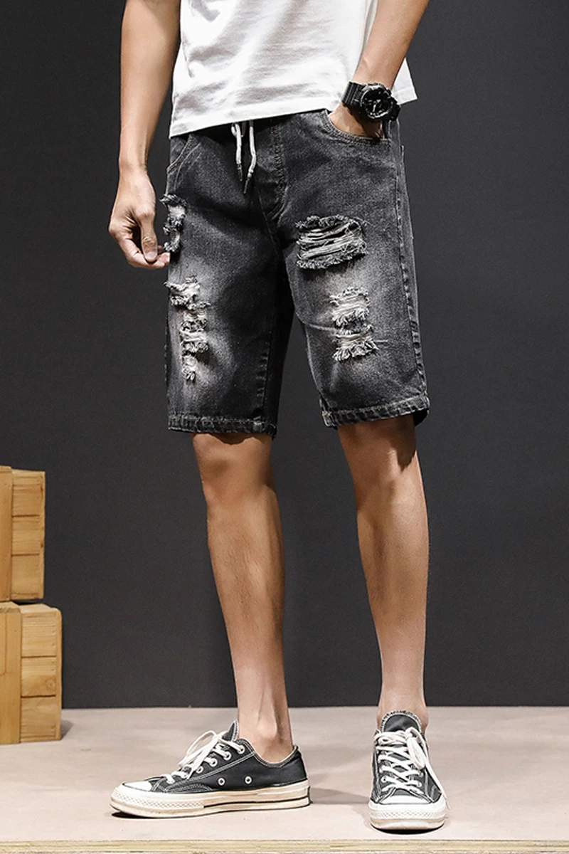 mens jean shorts on sale