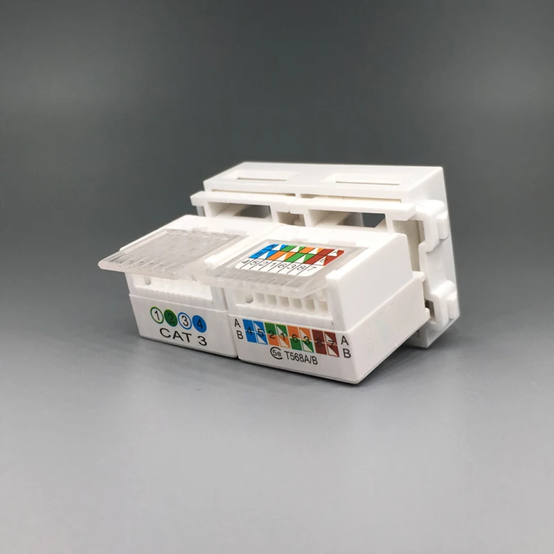 CAT5E RJ45+RJ11 modules pic 6
