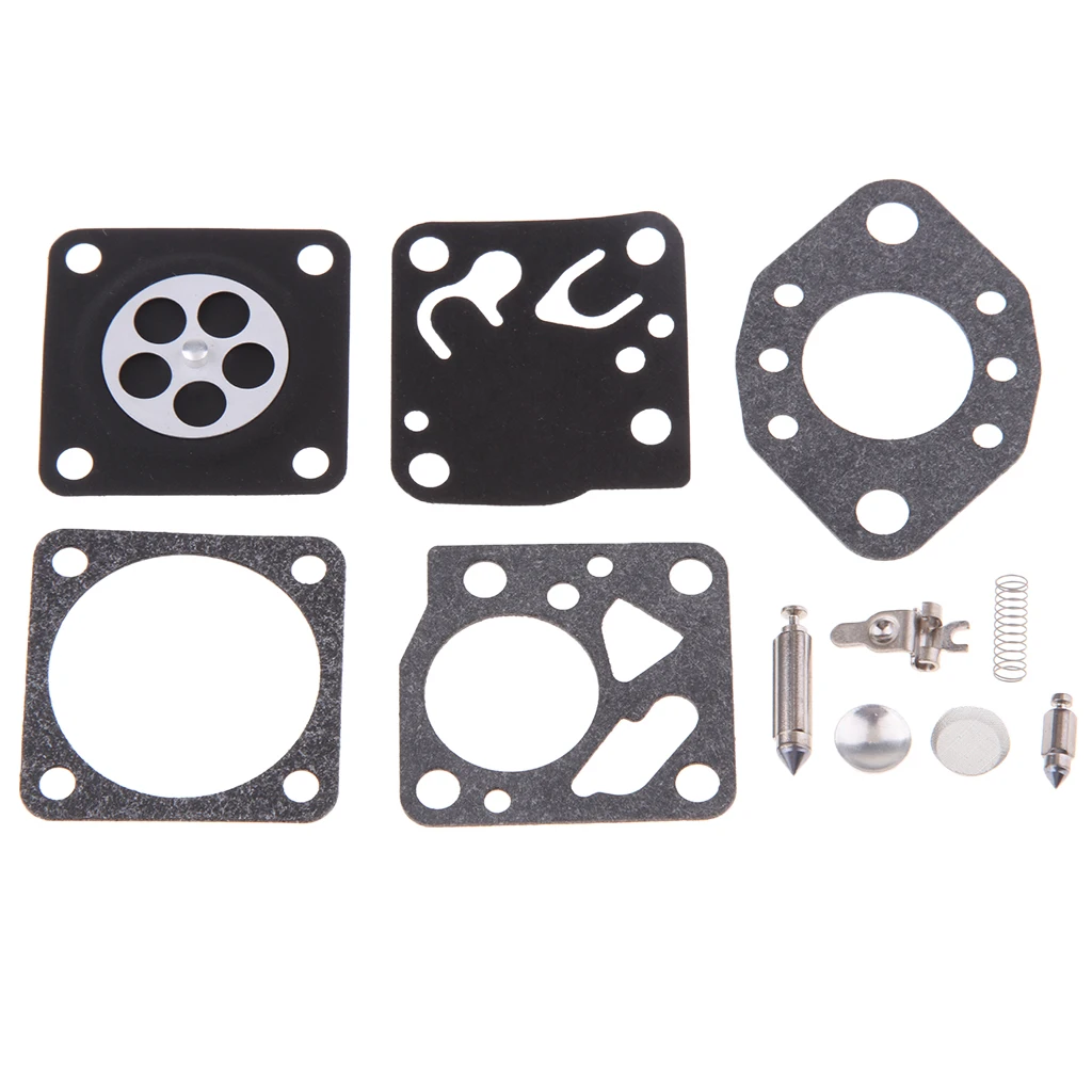 Carburetor Carb Repair Kit For Tillotson RK14 HU RK13 HU With Hard Parts