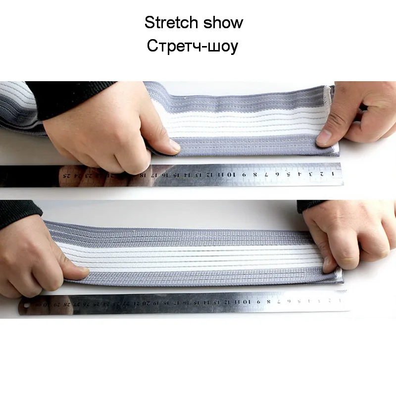 AOLIKES 2 Pcs 90*7.5cm Elastic Bandage Tape Sport Knee Support Strap Shin Guard Compression Protector For Ankle Leg Wrist Wrap