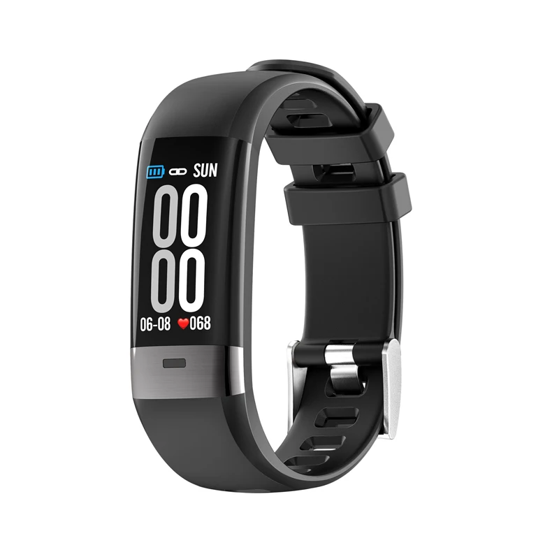 

BINGER Sports Fitness ECG&PPG Heart Rate Monitoring Smart Watch Blood Pressure wristband IP67 Waterproof band Pedometer G36-1
