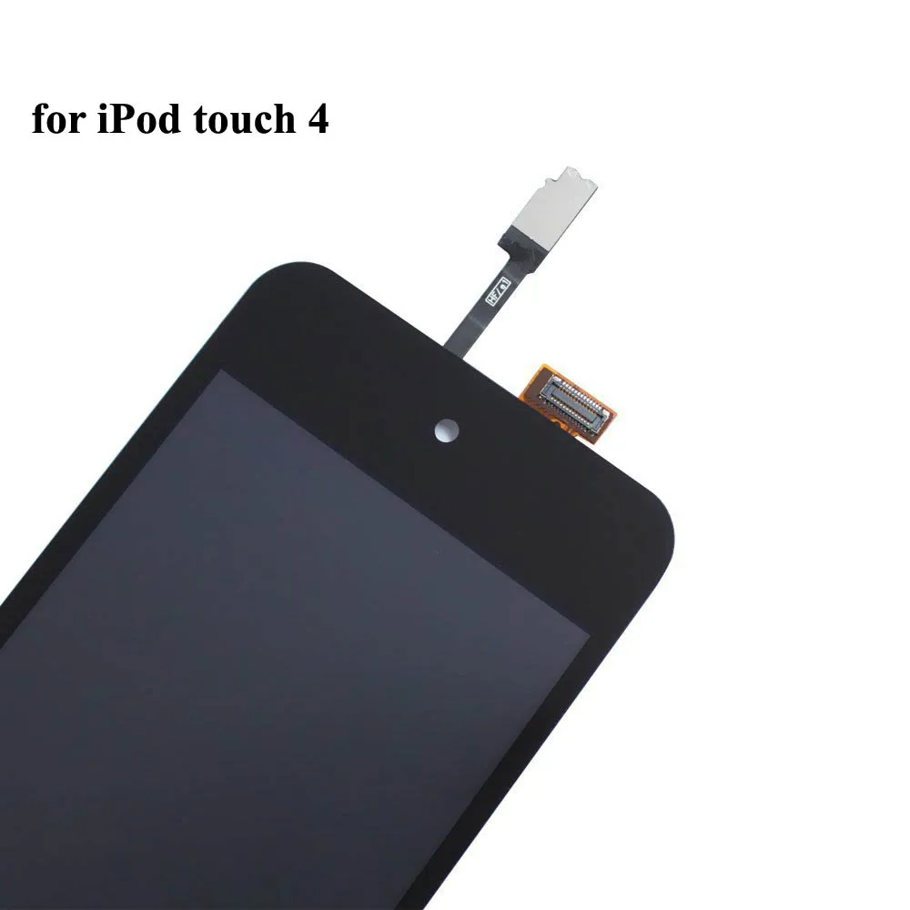Running Camel New LCD Display Digitizer Glass Touch Screen Assembly Replacement For iPod Touch 4th Gen 4G free tools+protector
