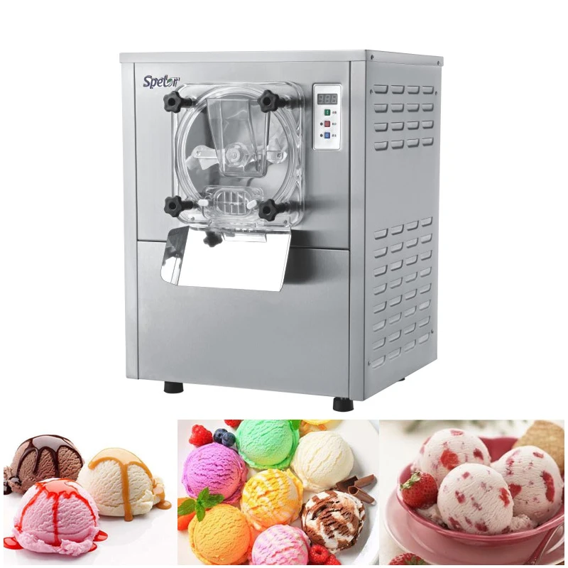 

220V 1400W Automatic Hard Ice Cream 304 Stainless Steel Hard Ice Cream Machine Commercial Snowball Machine BQL-112Y