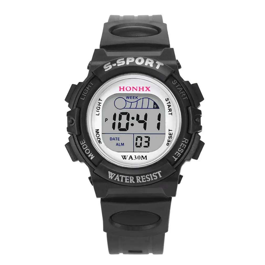 Digital Watch Alarm Date Rubber Army Sport Children LED Digital Display Bracelets Watches Sports Wristband Running Gift Digital Watch Alarm Date Rubber Army Sport Children LED Digital Display Bracelets Watches Sports Wristband Running Gift