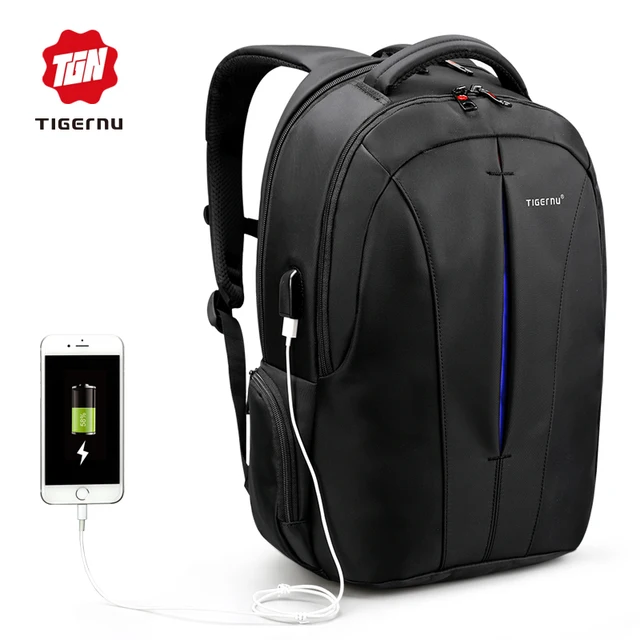 2017 Tigernu Brand15.6 Inch Men Laptop Backpack for Teenagers Boys ...