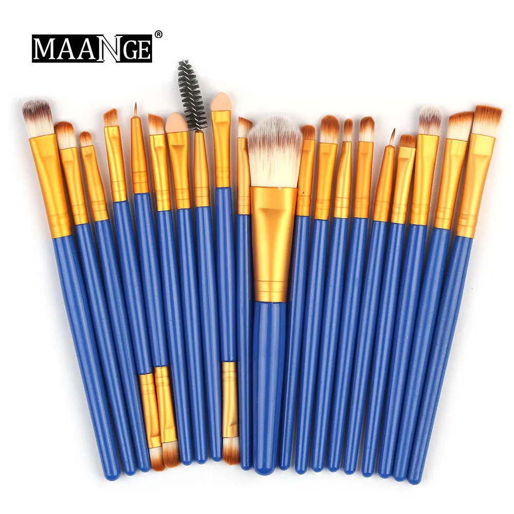 Brochas maquillaje 20 шт./компл. кисти для макияжа инструменты набор туалетных