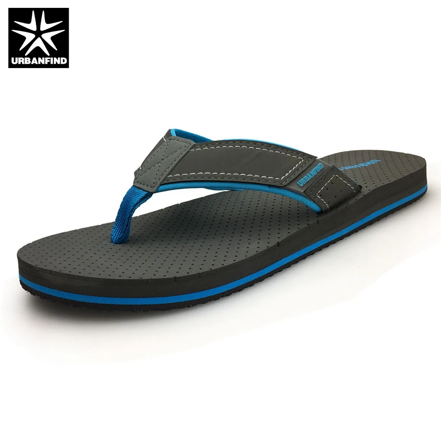 

URBANFIND Breathable Casual Men Summer Flip Flops Big Size 41-46 New Arrival Man Leisure Slippers Beach Home Footwear