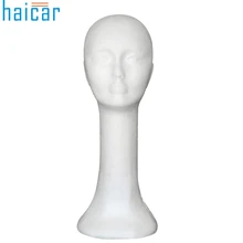 HAICAR 1 шт. Манекен Женский Пена Длинная Шея Модели Головы Волосы Шляпа Парик Очки на Стенде J170117