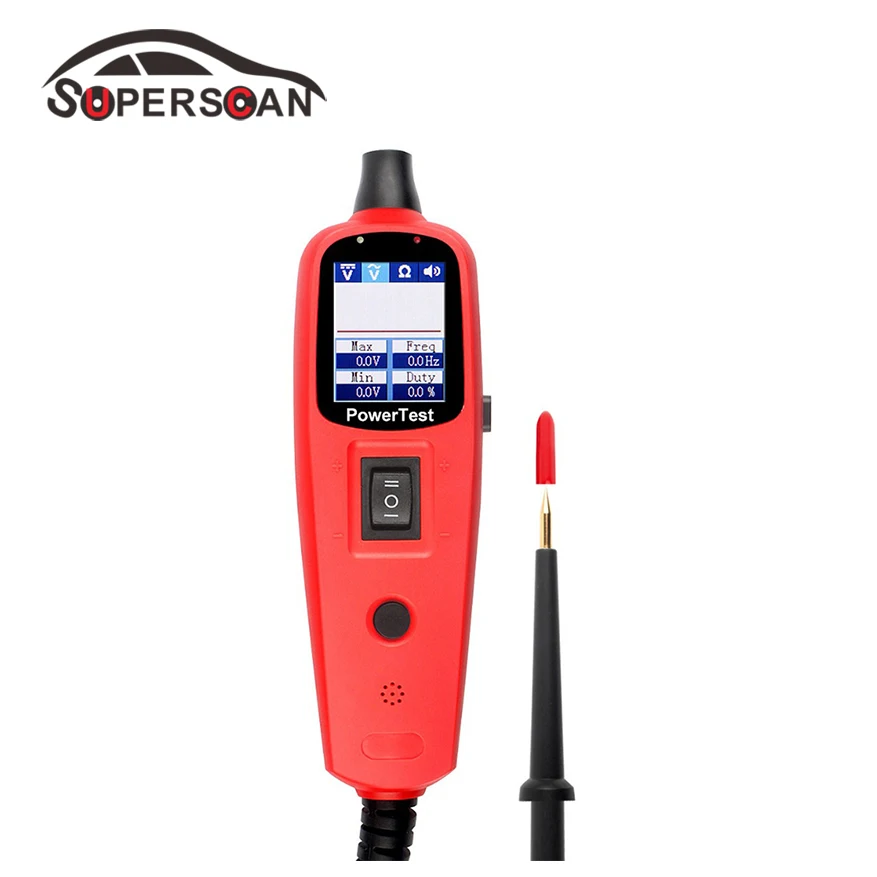 

Battery Tester POWERTEST OBDSPACE OS2600 Power Probe Car Electric Circuit Tester 12V Automotive Tools Electrical System as PT150