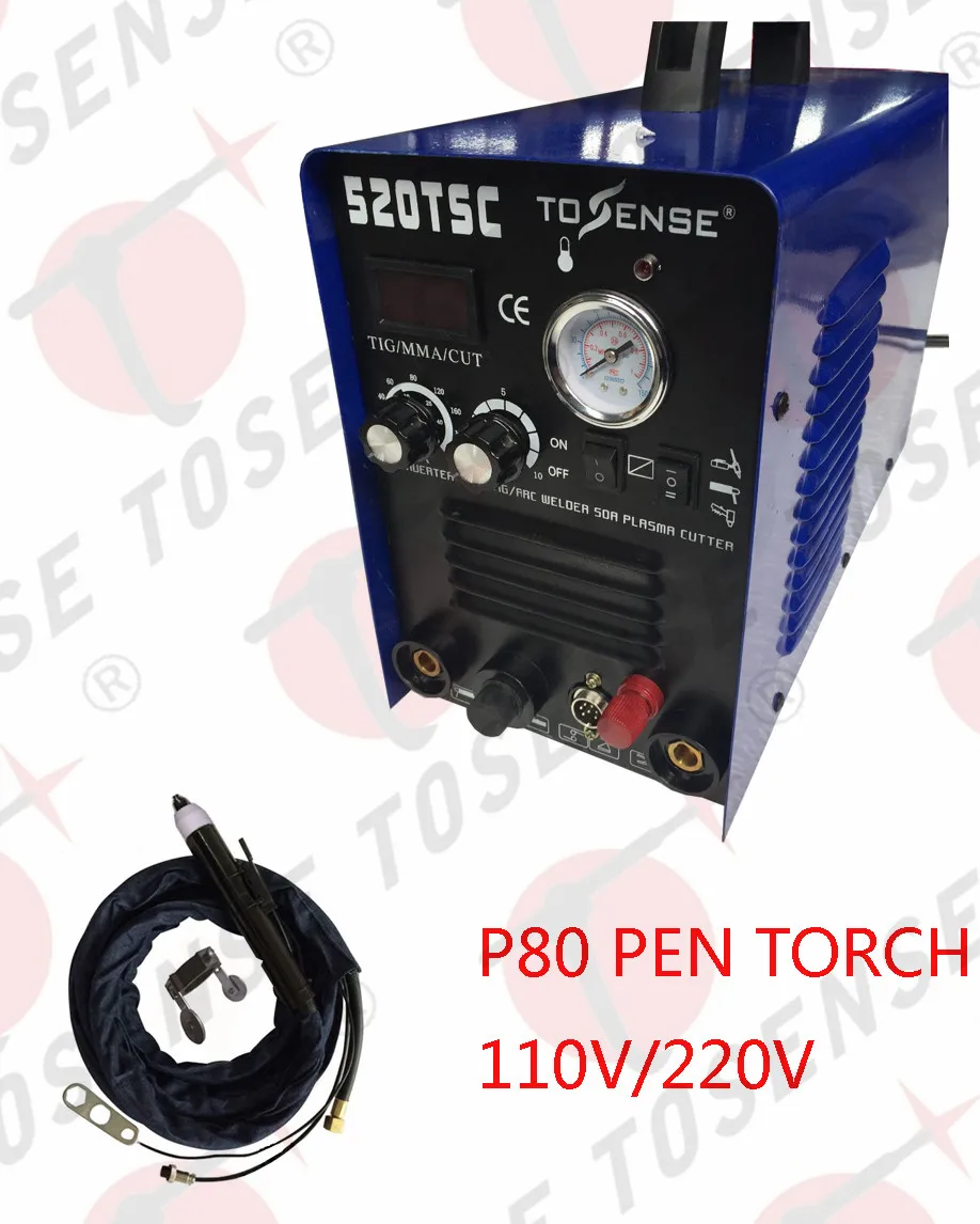 

TIG MMA CUT 3 IN 1 Multifunction Welding Machine With Pilot arc CNC Untouchable 520TSC 110/220V Dual Voltage