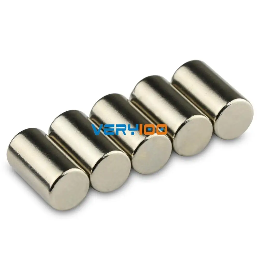 20pcs Strong Round Cylinder N50 Magnets 10x15mm Industrial Rare Earth Neodymium 