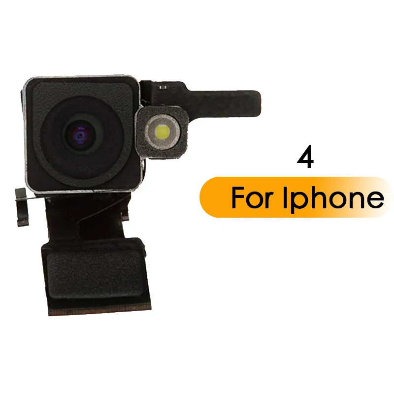 

rear camera for iphone 4 back camera with flex cable facing model 100% tested cell phone parts
