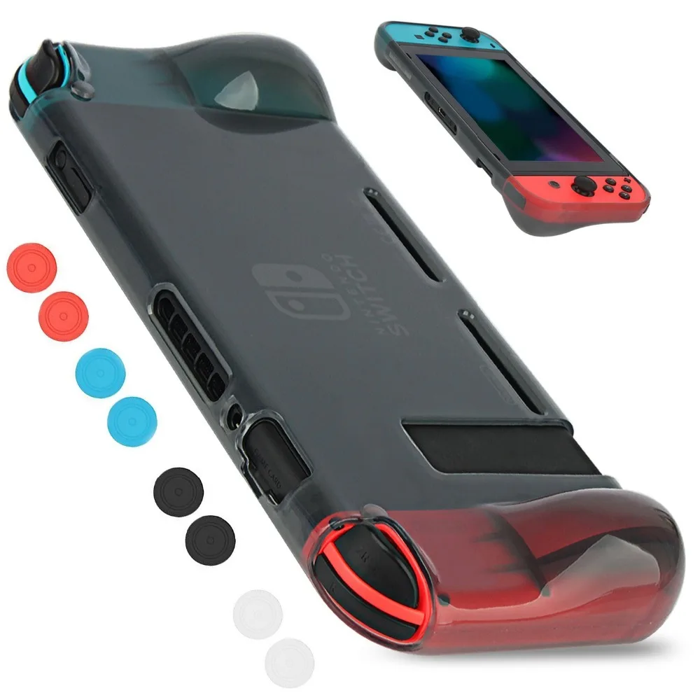 Soft TPU Grip Case and Ergonomic Anti Scratch Shock Absorption Cover