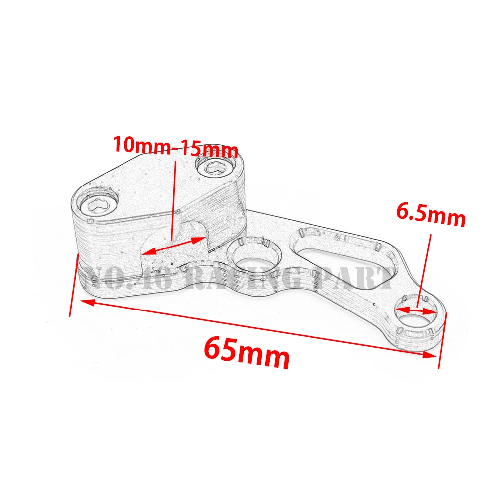 ЧПУ мотоцикл тормоз линии Зажимы для Honda Shadow CB400 Goldwing Hornet 600/900 CRF250 CBR 600 f4i конь CB650F Интимные аксессуары