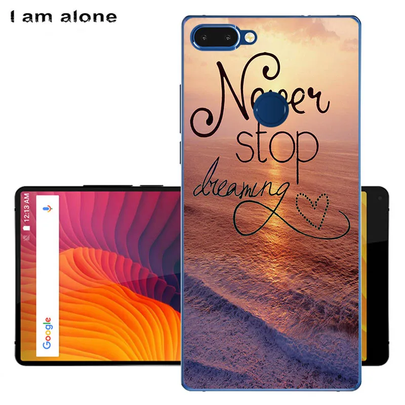 Чехлы для телефонов I am alone для Vernee Mix 2, 6,0 дюйма, мягкие чехлы из ТПУ для мобильных телефонов с мультяшным принтом для Vernee Mix, 2 сумки - Цвет: Soft TPU S94