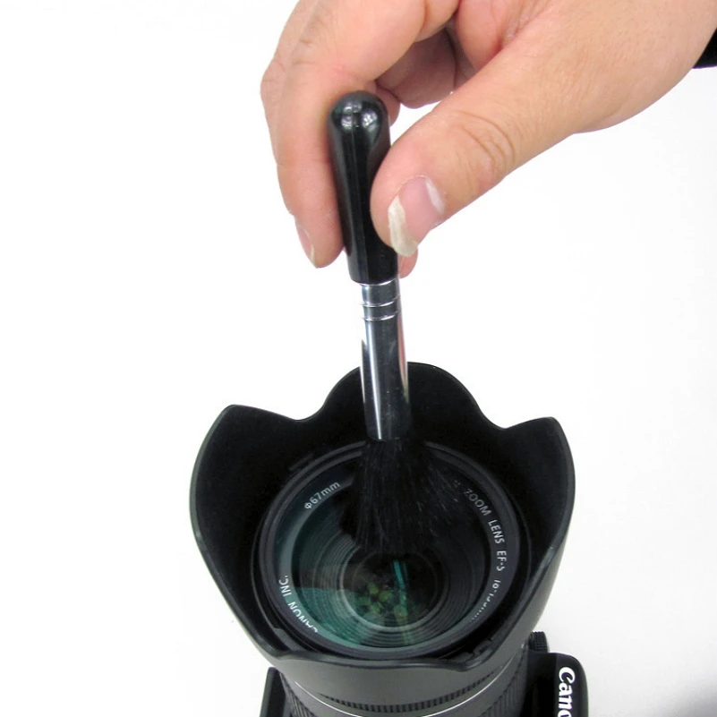 Пылеочиститель для объектива камеры Набор для очистки экрана ткань для очистки воздуходувки щетка для пыли набор бумаги для объектива для Canon DSLR камеры