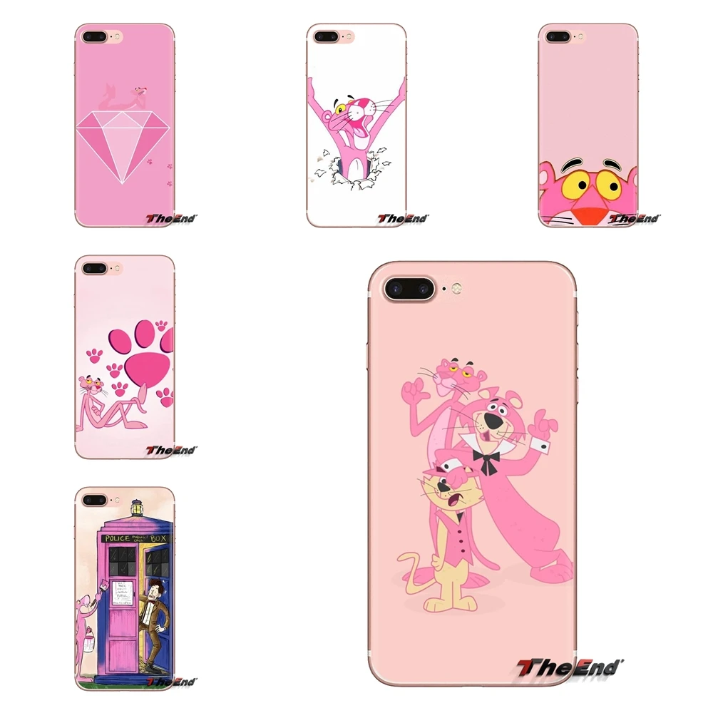 For Xiaomi Mi4 Mi5 Mi5S Mi6 Mi A1 A2 5X 6X 8 9 Lite SE Pro Max Mix 2 3 2S Transparent Soft Shell Covers The Pink Panther |