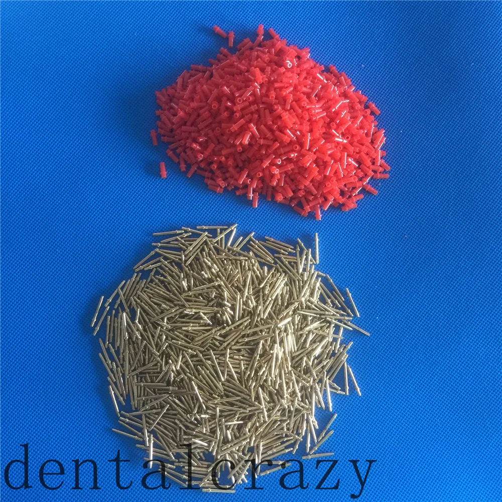 

Dental Laboratory Material Zinc Alloy Dowel Pin with Sleeve Long Medium Short 20MM 16MM 10MM
