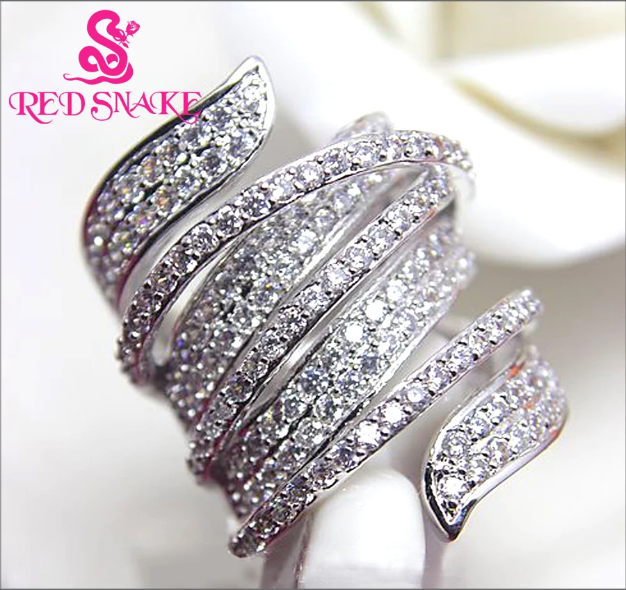 RED SNAKE Brand Product Micro Insert font b Ring b font Special Design Fashion Jewelry font