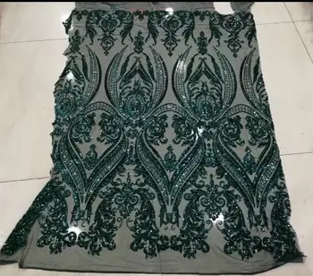 

hot sale Jolin-668-1 French Lace Fabric super Quality sequins embroidery Tulle Lace Fabric