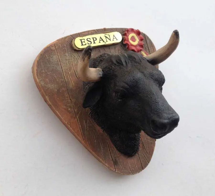 High quality ESPANA Tau 3D Refrigerator Home Decoration Fridge Spanish Tourism