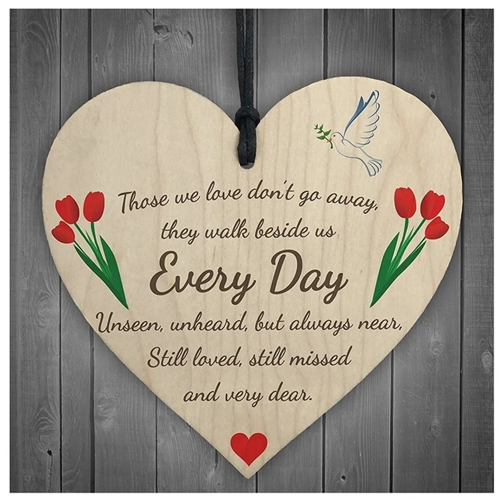 

Wooden Heart-shaped Wood Crafts Novelty Special Use Christmas Costumes DIY Tree Decorations Wine Label Every Day Small Pendant