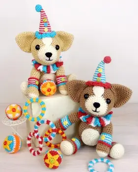 

crochet toy DOGmodel number b05133
