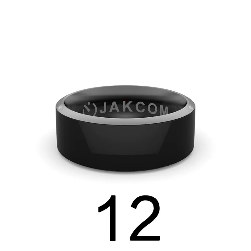 Jakcom R3 умное кольцо многофункциональное водонепроницаемое интеллектуальное волшебное кольцо для Android Windows NFC мобильный телефон умные аксессуары - Цвет: Size 12
