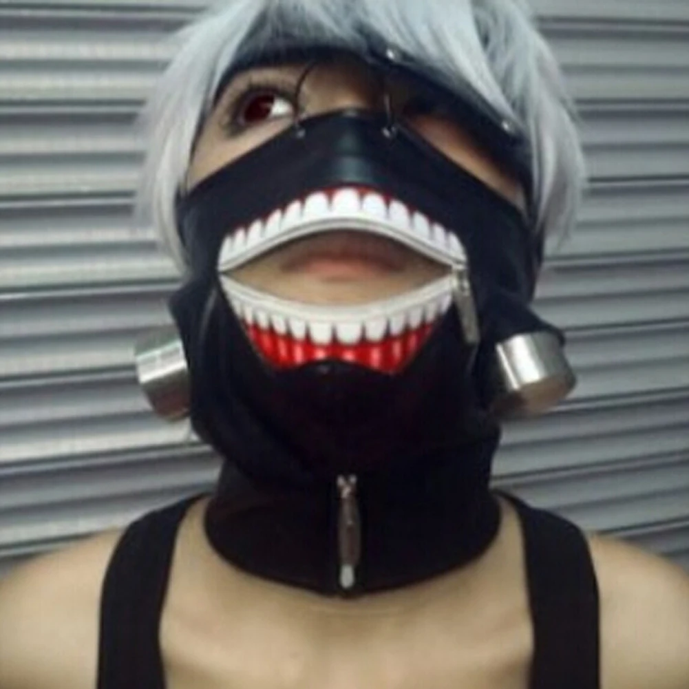 Высокое качество распродажа Tokyo Ghoul 2 Kaneki Ken маска Регулируемые маски из
