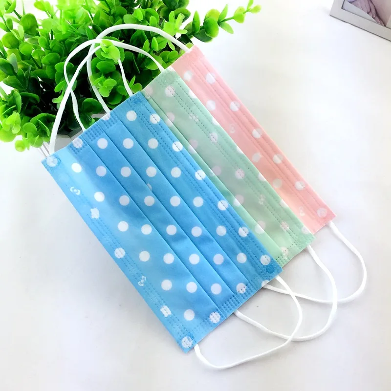 50 unids/pack de máscara de la boca Mascarillas Desechables cara