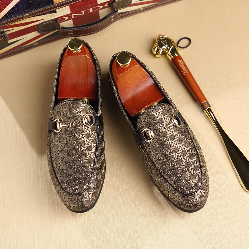 

New Men Shoes Luxury Brand Braid Leather Casual Driving Oxfords Shoes Men Loafers Moccasins Homme Italian Shoes for Men Flats