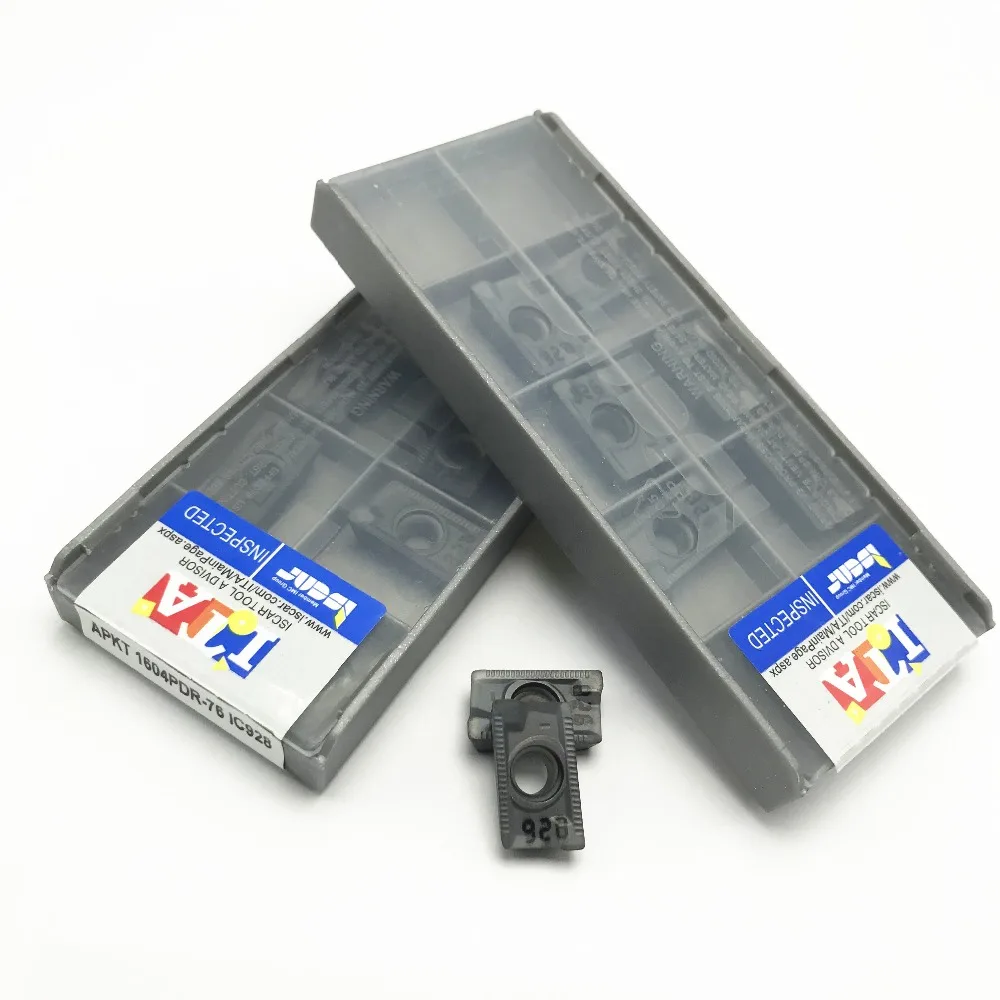 

100PCS APKT1604 PDER 76 IC928 External Turning Tools APKT 1604 Carbide insert Lathe cutter Tool