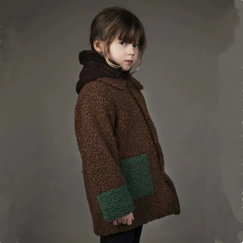 

BOBOZONE 2018 FAUX FUR JACKET FOR KIDS BOYS GIRLS