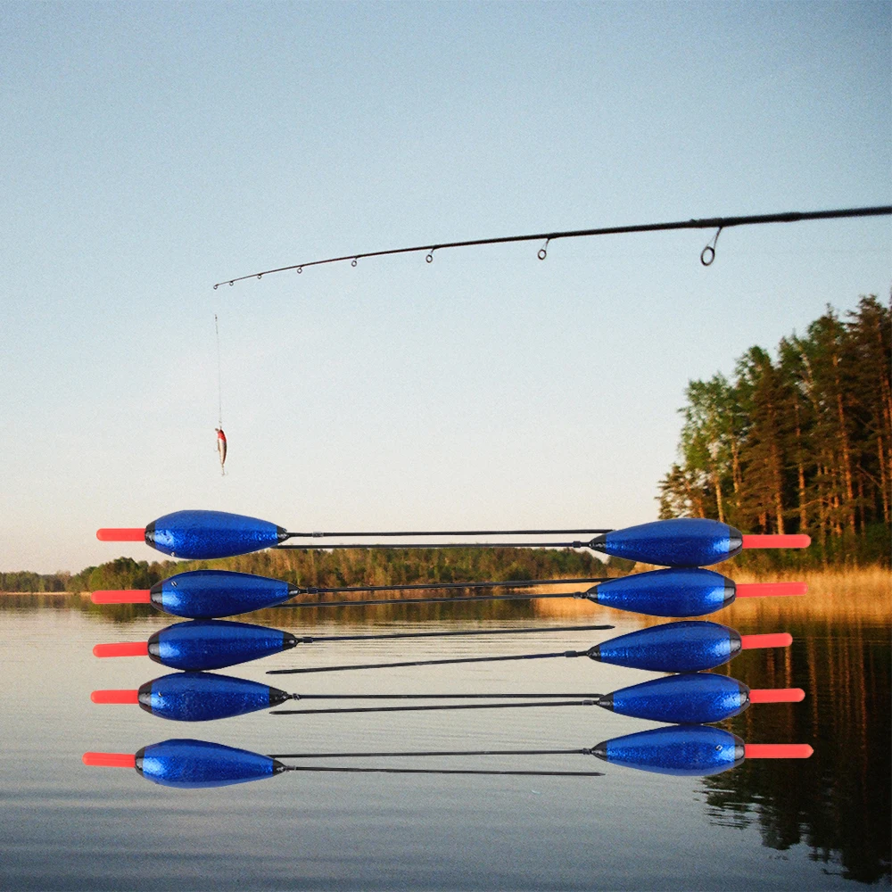 10 pcs/lot Fishing Float Cork Plastic Bobbers Buoy 2.5g/16.5 cm Pesca