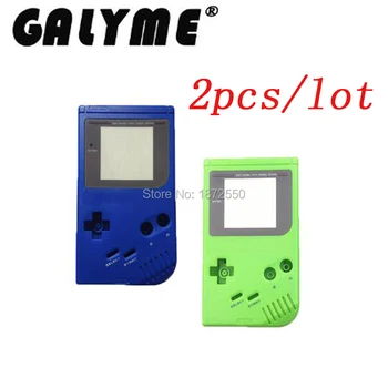 

2PCS/LOT Hot Sale Blue/Apple Green Color Full Housing Shell for GameboyGB Classic Shell Fit GBO DMG CASE Boy Game Console Color