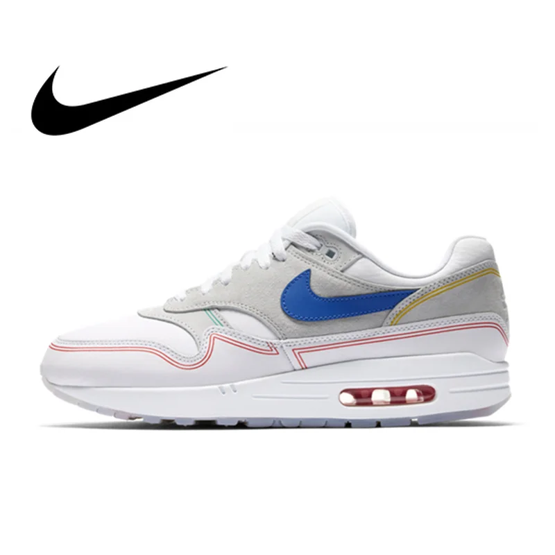 

Nike Air Max 1 Pompidou Women's Running Shoes Sport Outdoor Sneakers Top Quality Footwear Designer Athletic 2018 New AV3735-002