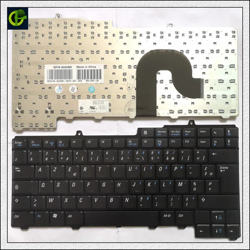 Французская клавиатура azerty для Dell Inspiron 1300 BN120 B120 BN130 B130 TD459 PP21L FR